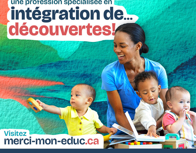 Semaine nationale de la reconnaissance des éducatrices et éducateurs de la petite enfance francophone