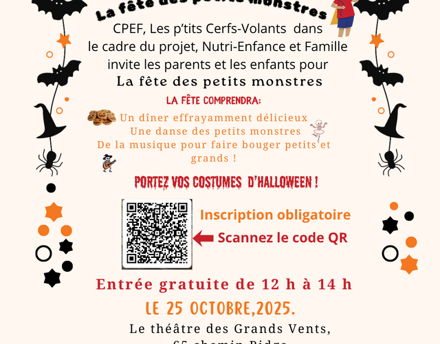 Projet Nutri-Enfance et Famille LA FÊTE DES PETITS MONSTRES