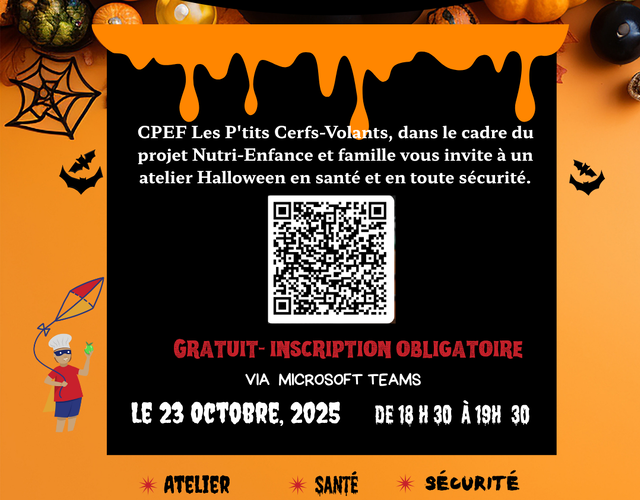 Projet Nutri-Enfance et Famille Spécial Halloween